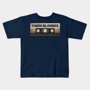 4 Non Blondes Mix Tape Kids T-Shirt